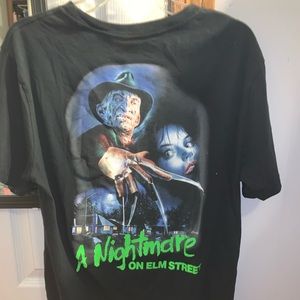 H&M x A Nightmare On Elm Street Tee Black Size M
